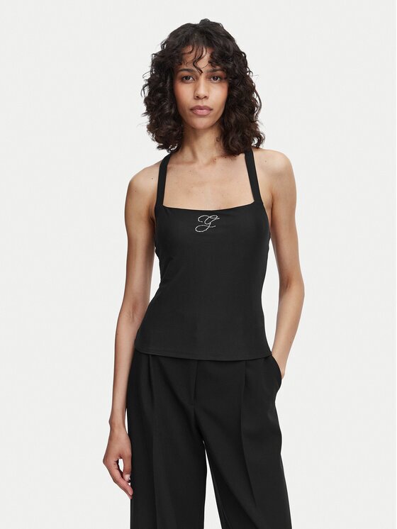 GUESS Top W6YP44 K4523 Slim Fit