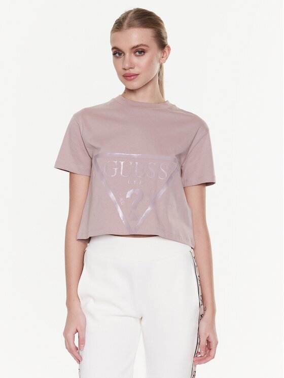 GUESS Tricou Adele V2YI06 K8HM0 Boxy Fit