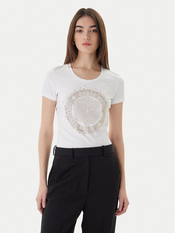 GUESS Tricou Camelia W4RI47 J1314 Slim Fit