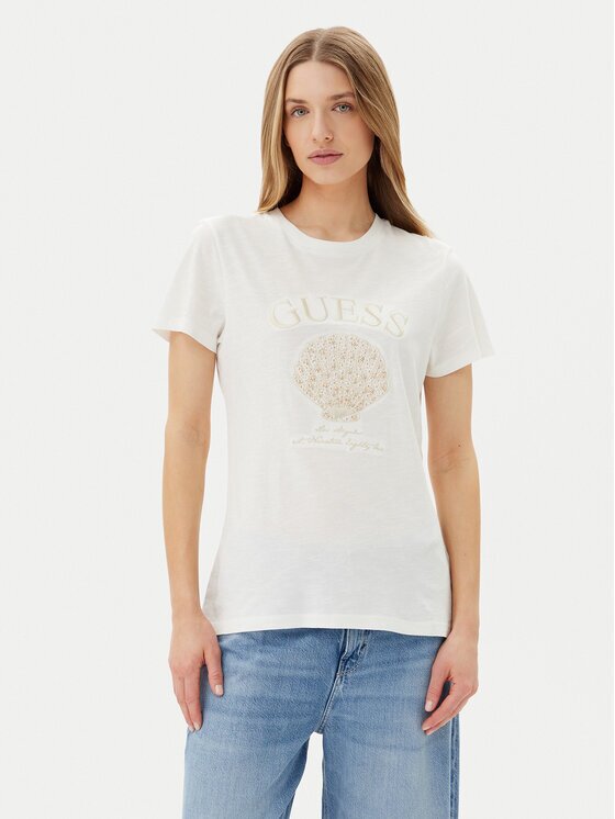 GUESS Tricou E5GI03 K8G01 Regular Fit