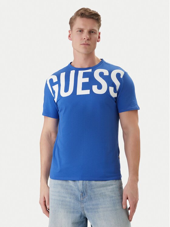 GUESS Tricou F6GI01 J1314 Slim Fit