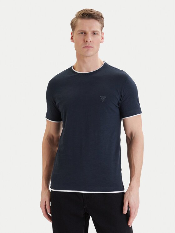 GUESS Tricou F6GI06 K6XN4 Slim Fit