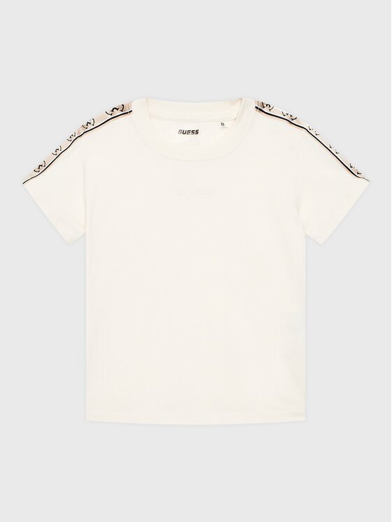 GUESS Tricou J3RI47 I3Z14 Écru Regular Fit
