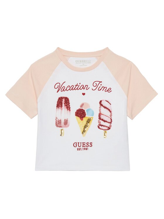 GUESS Tricou J5GI06 K8HM4 Boxy Fit