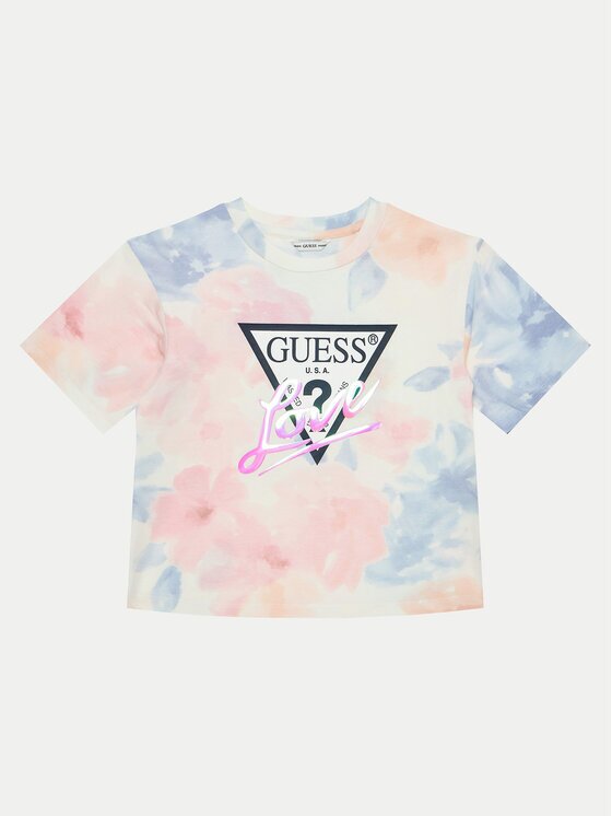 GUESS Tricou J5RI05 K6YW4 Boxy Fit