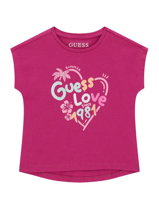 GUESS Tricou K6GI03 K6YW4 Regular Fit