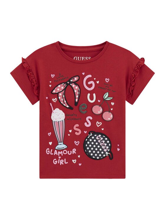 GUESS Tricou K6RI04 K6YW4 Regular Fit