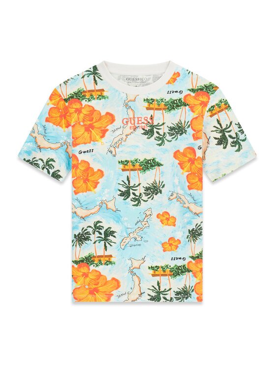 GUESS Tricou L6GI14 K8HM4 Relaxed Fit
