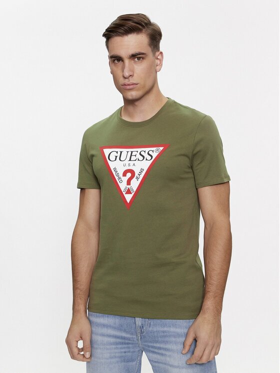 GUESS Tricou Logo M2YI71 I3Z14 Slim Fit