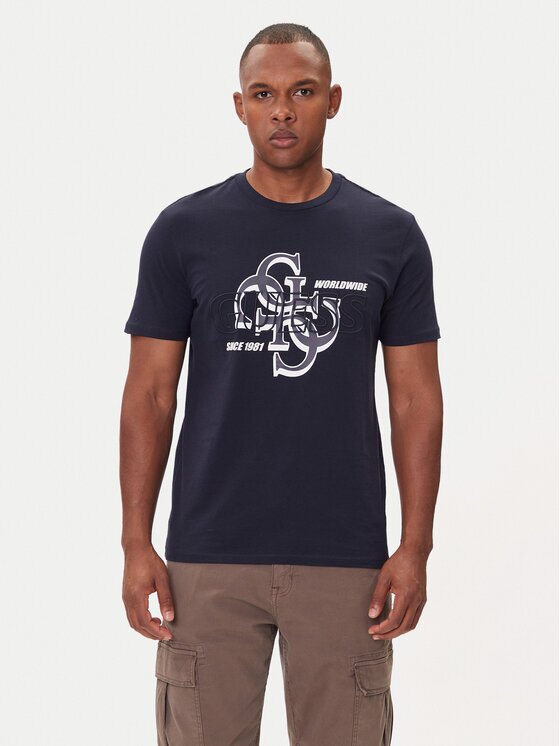 GUESS Tricou M5BI72 I3Z14 Slim Fit
