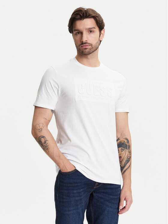 GUESS Tricou M5YI44 KBW41 Regular Fit