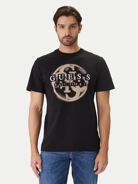 GUESS Tricou M6GI09 K2989 Regular Fit
