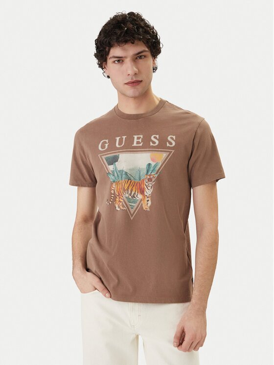 GUESS Tricou M6GI33 K3310 Regular Fit