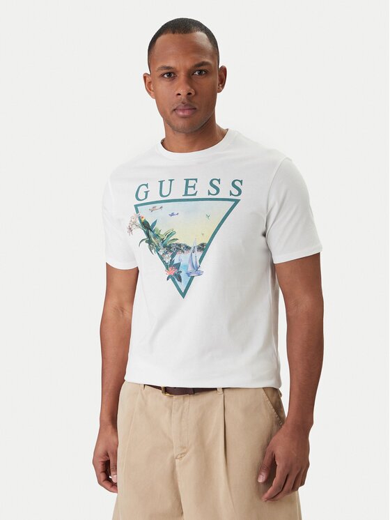 GUESS Tricou M6GI49 K3584 Reglan Fit