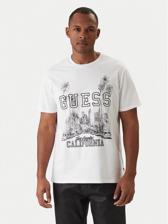 GUESS Tricou M6RI01 I3Z14 Regular Fit