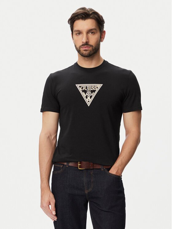 GUESS Tricou M6YI40 K4226 Slim Fit