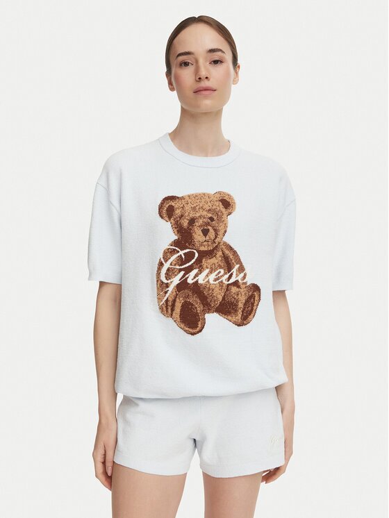 GUESS Tricou O6BR03 Z1145 Regular Fit