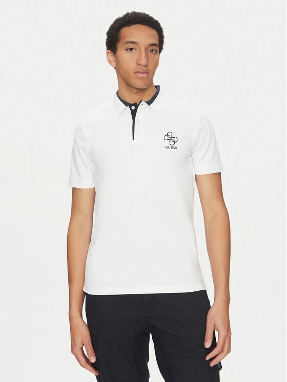 GUESS Tricou polo M5GP60 K7O64 Slim Fit