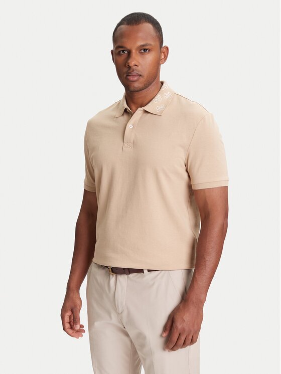GUESS Tricou polo M5YP34 KCJV1 Regular Fit