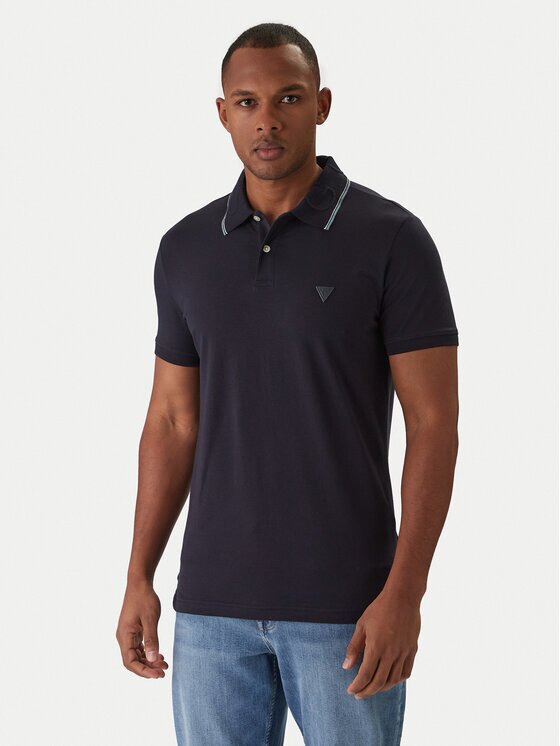 GUESS Tricou polo M6RP66 J1314 Regular Fit