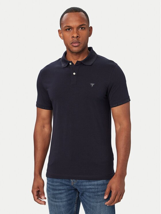 GUESS Tricou polo M6YP66 K4394 Extra Slim Fit
