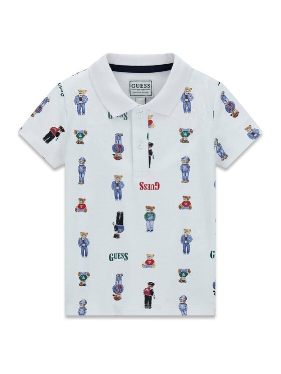 GUESS Tricou polo N6RP01 KBV51