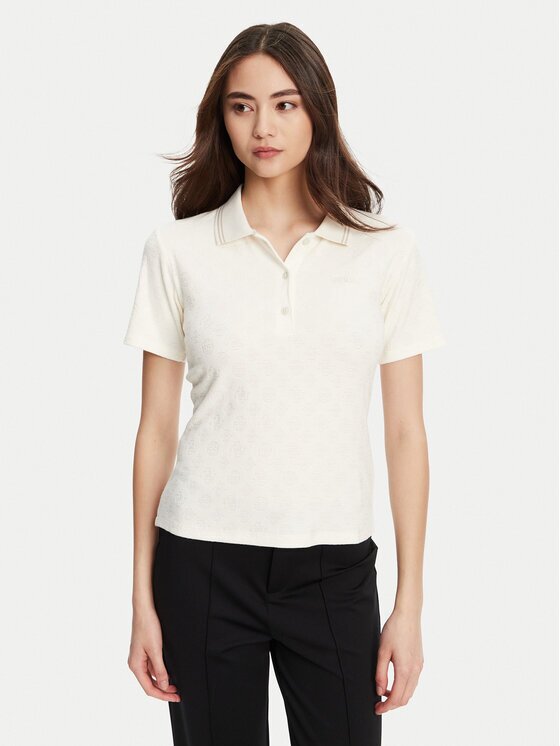 GUESS Tricou polo V5YP01 KCX12 Regular Fit