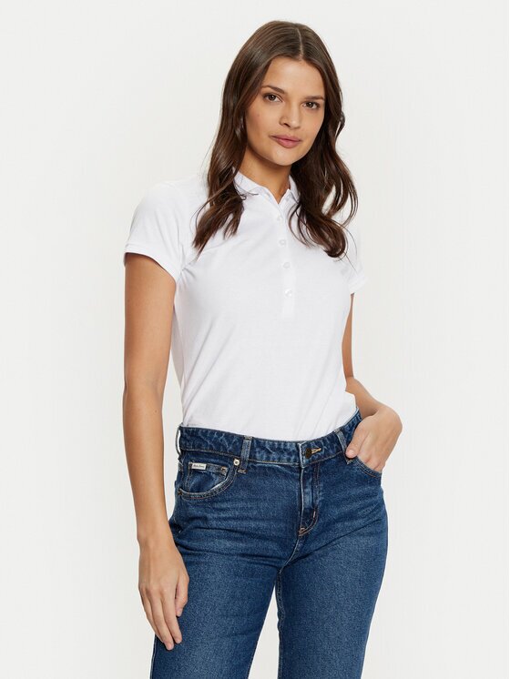 GUESS Tricou polo W4GP62 KBZV1 Slim Fit