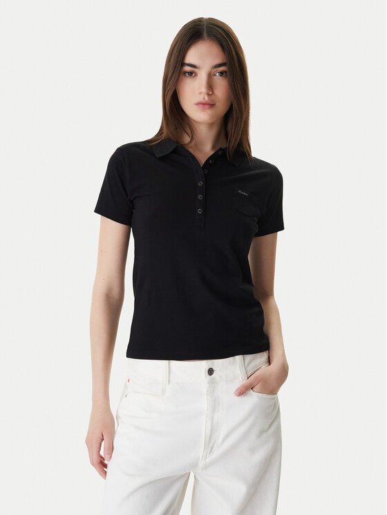 GUESS Tricou polo W5GP73 KCYR1 Regular Fit