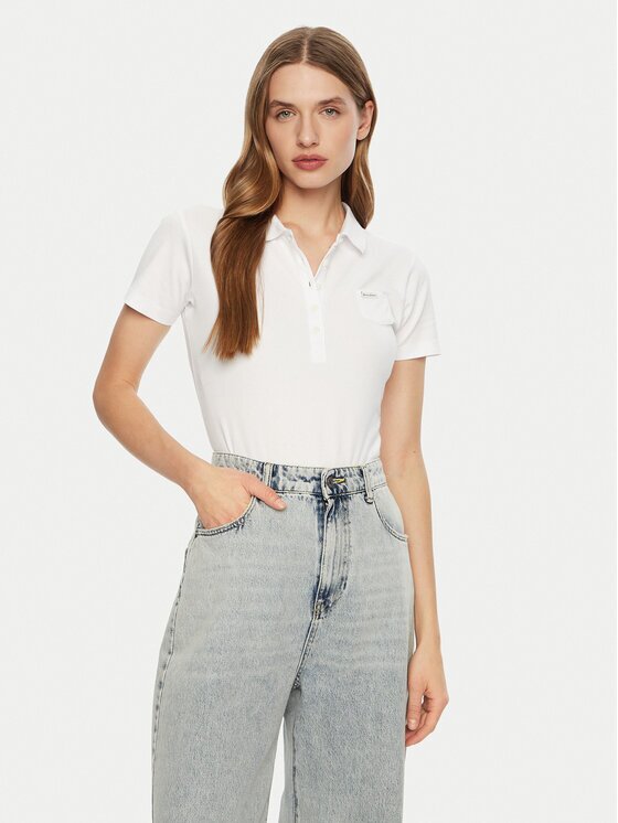 GUESS Tricou polo W5RP47 KARS2 Regular Fit