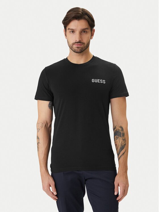GUESS Tricou U6GM03 K6YW1 Slim Fit