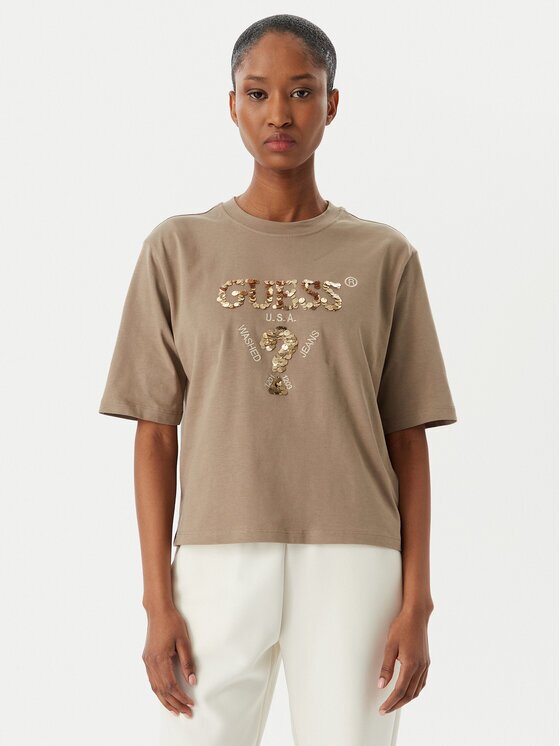 GUESS Tricou V4YI06 I3Z14 Regular Fit