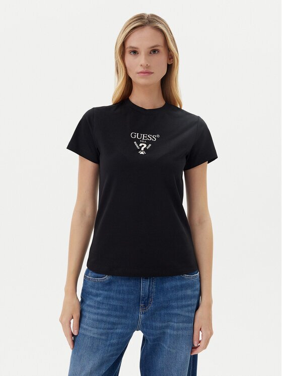 GUESS Tricou V4YI21 KCDH1 Slim Fit