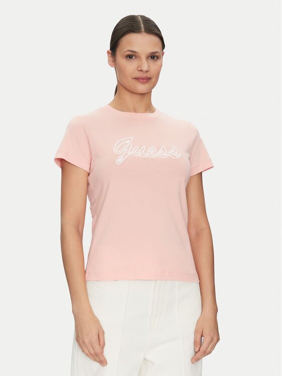 GUESS Tricou V5GI02 K9RM1 Slim Fit