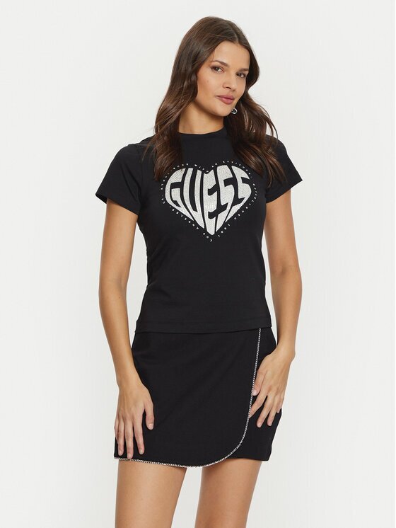 GUESS Tricou V5RI08 J1314 Slim Fit
