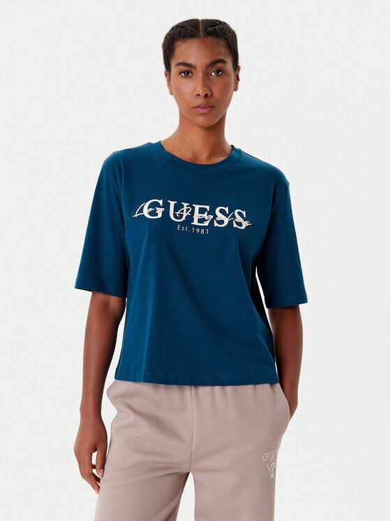 GUESS Tricou V5YI02 I3Z14 Boxy Fit