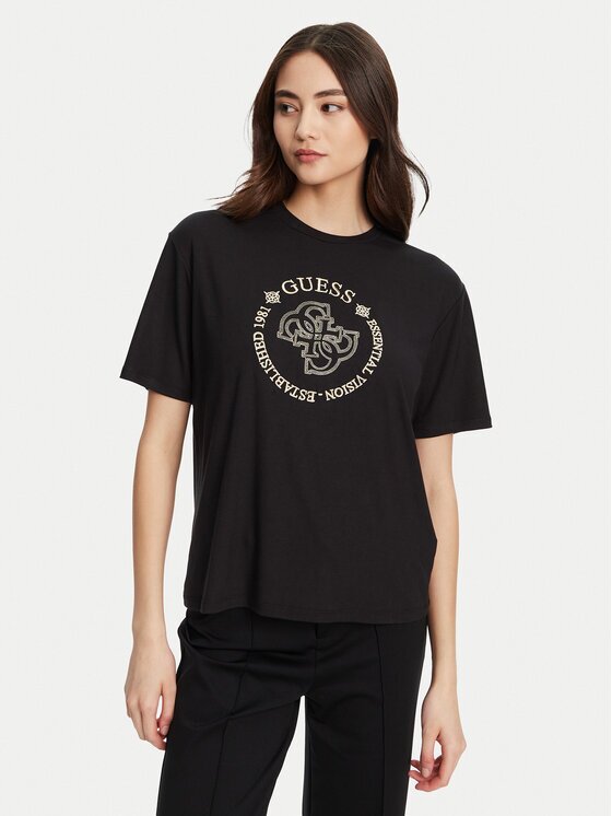 GUESS Tricou V5YI05 KCOA2 Regular Fit
