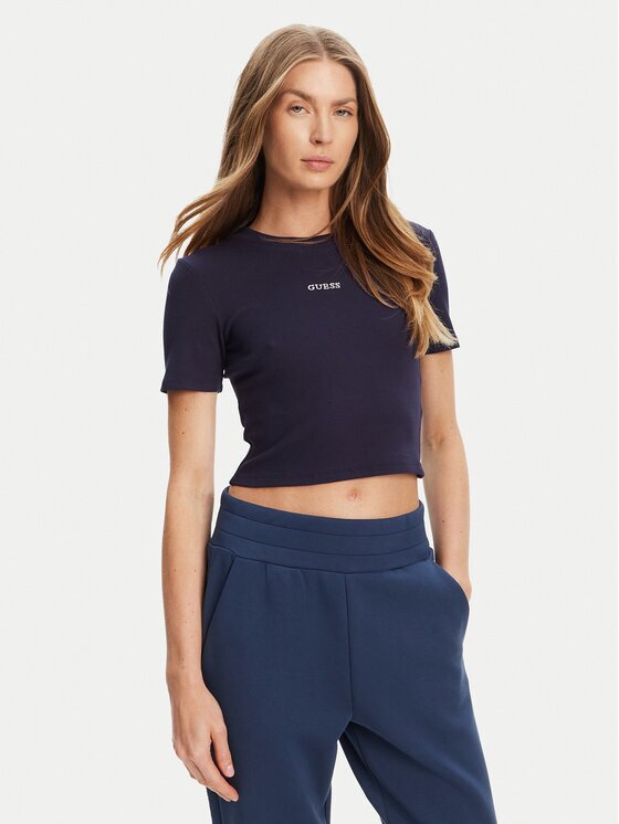 GUESS Tricou V5YP08 K8RT2 Slim Fit