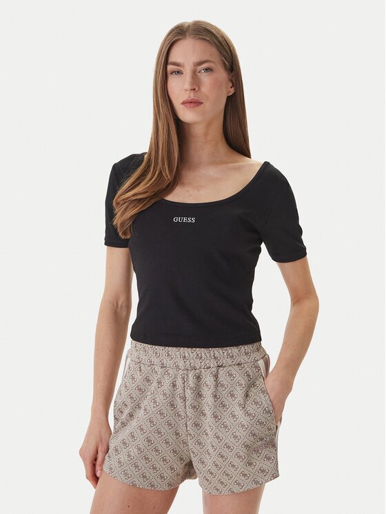 GUESS Tricou V6GP04 K2969 Slim Fit
