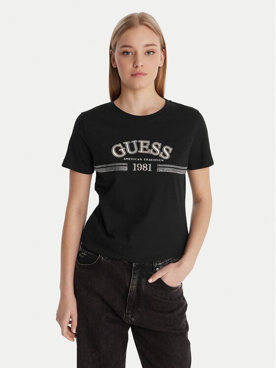 GUESS Tricou V6RI16 I3Z14 Regular Fit