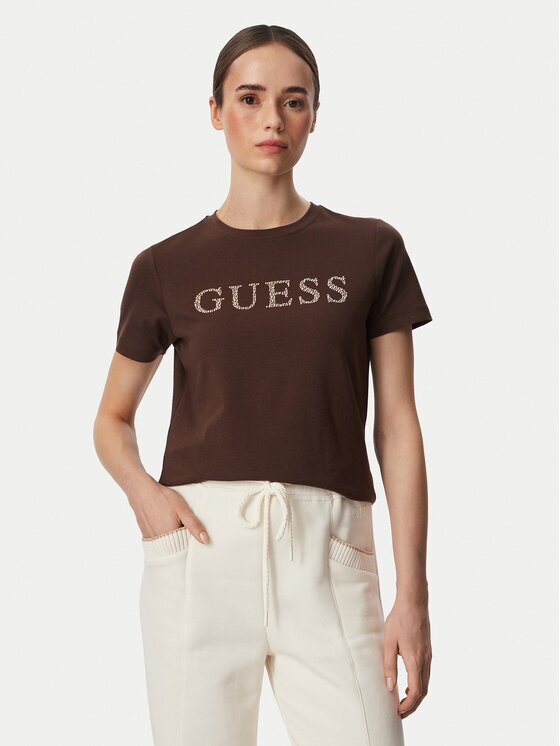 GUESS Tricou V6RI20 J1314 Regular Fit