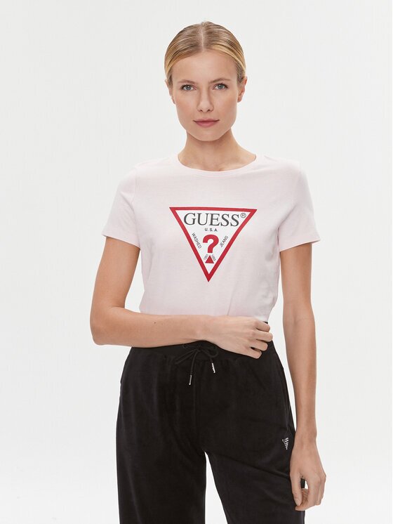 GUESS Tricou W1YI1 BI3Z14 Slim Fit