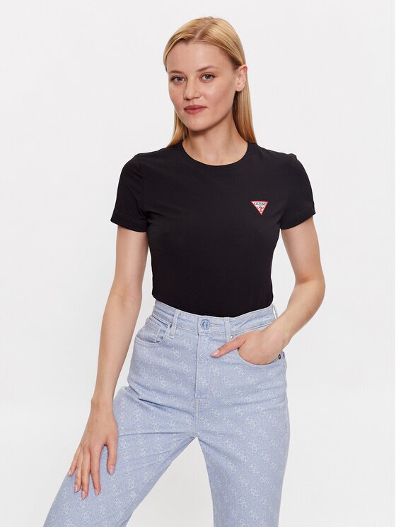 GUESS Tricou W2YI44 J1314 Slim Fit