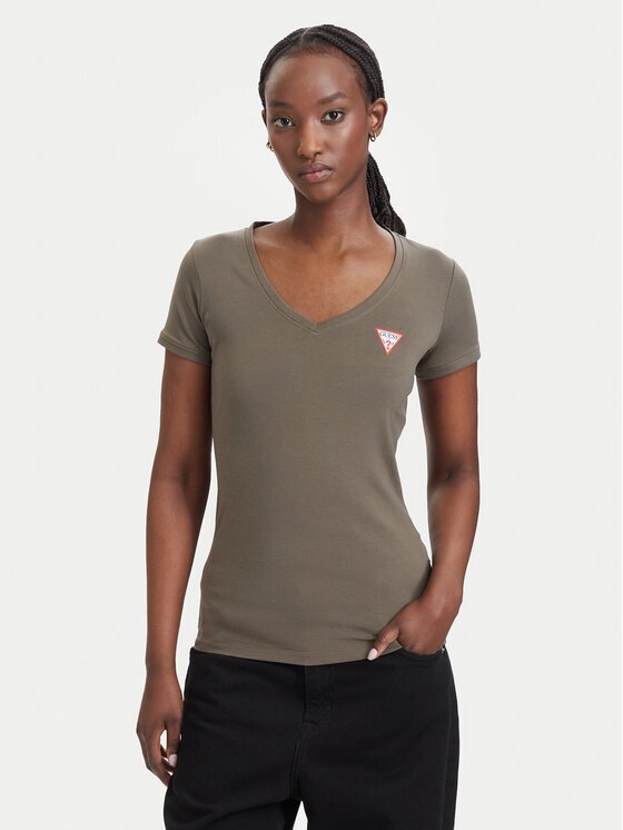 GUESS Tricou W2YI45 J1314 Slim Fit