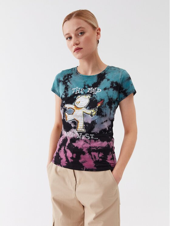 GUESS Tricou W3YI61 K9RM1 Slim Fit