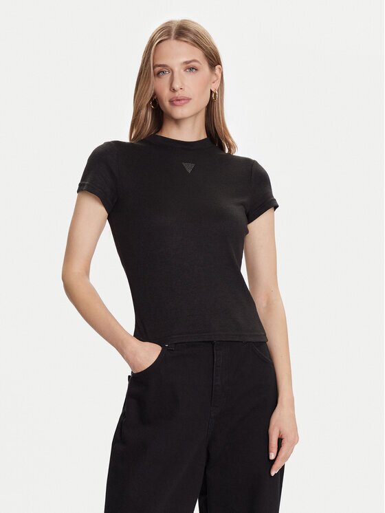 GUESS Tricou W5BP07 KCGM2 Slim Fit