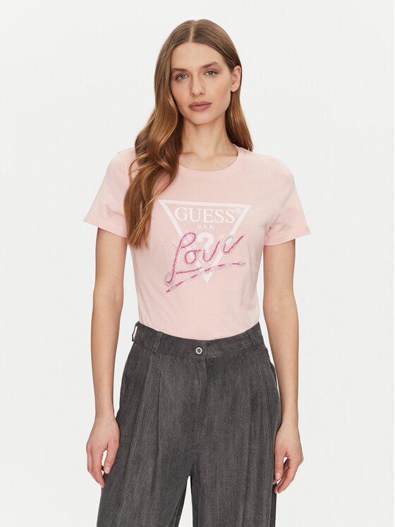 GUESS Tricou W5GI05 I3Z14 Regular Fit