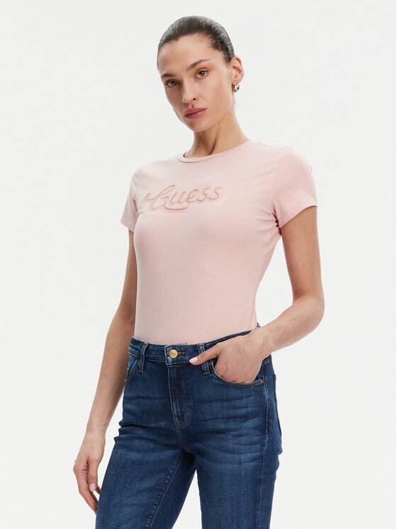 GUESS Tricou W5GI47 KA0Q1 Slim Fit