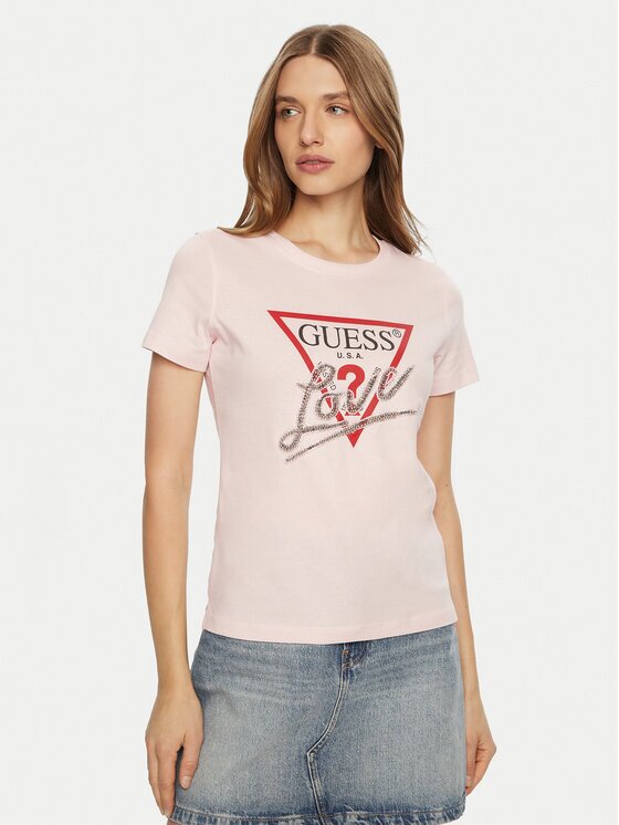 GUESS Tricou W5RI10 I3Z14 Regular Fit