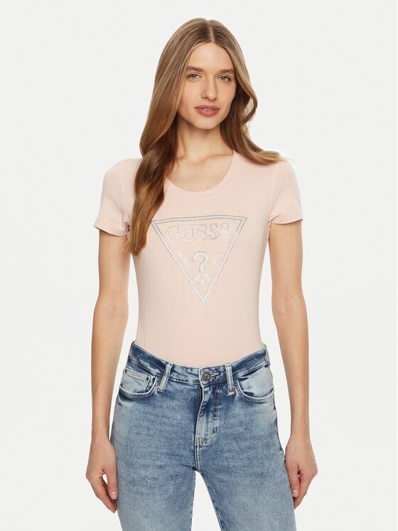 GUESS Tricou W5RI11 J1314 Regular Fit